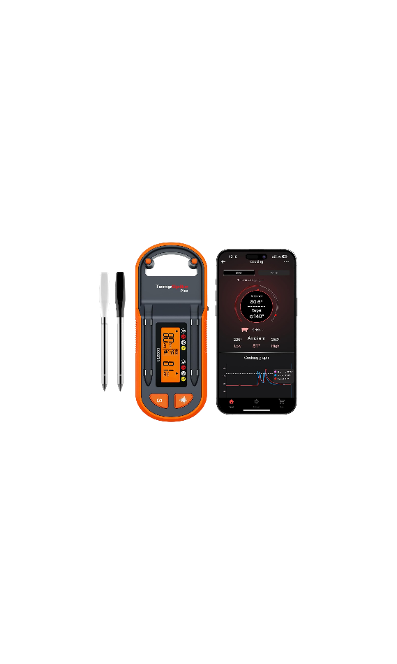 TempSpike Plus 600ft Wireless Meat Thermometer by ThermoPro